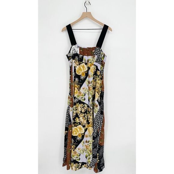 NEW Maeve Anthropologie Patchwork Floral Maxi Dress Colorful Boho Women's S - Picture 2 of 10